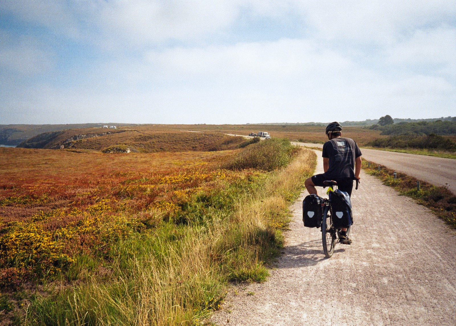 Cycling along the Brittany coast
